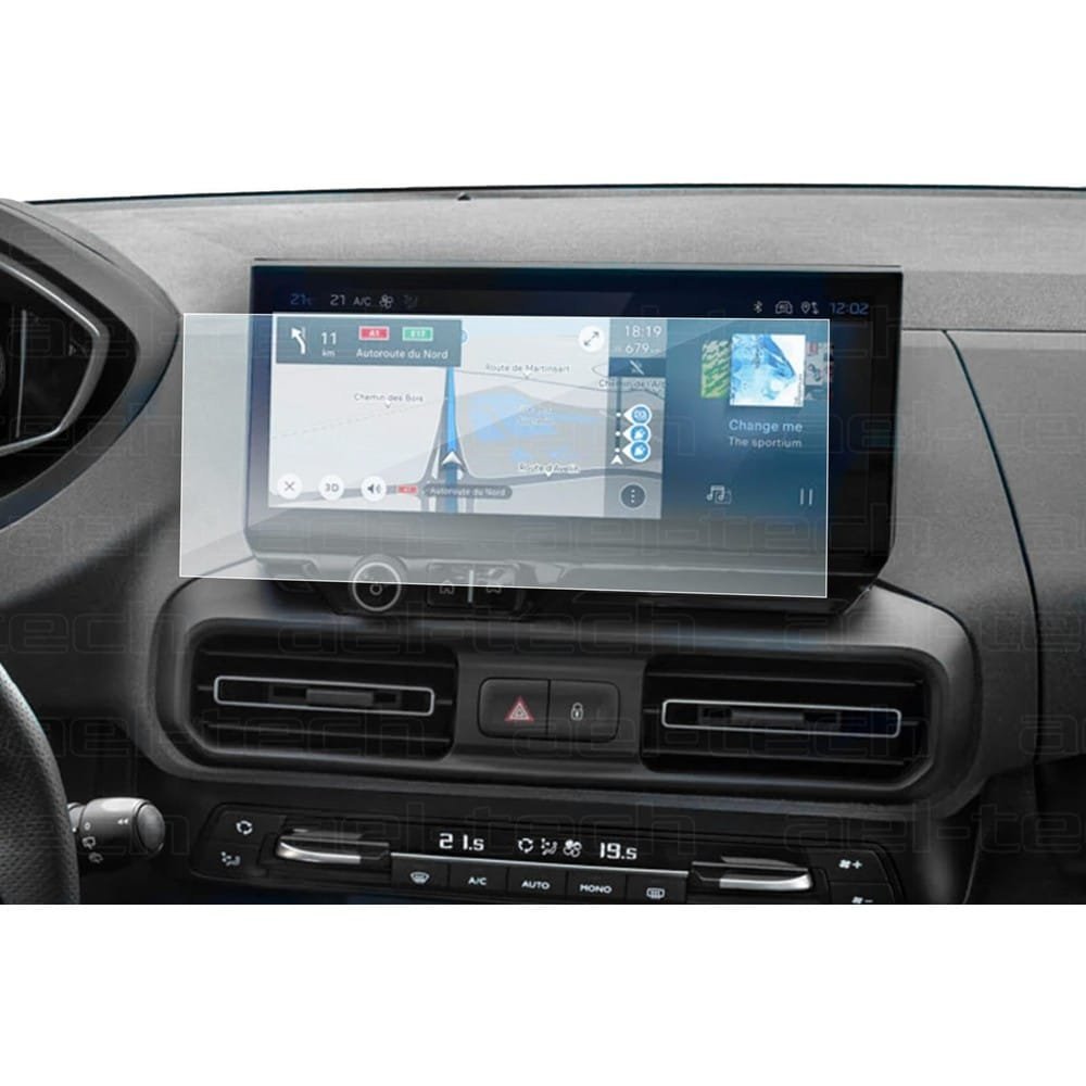 110001281612131.jpg Toyota Proace City Uyumlu 10 Inç Navigasyon 9h Nano Ekran Koruyucu 2024-2025 - Görsel 1
