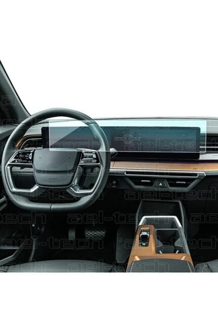 KGM SsangYong Musso EV Uyumlu 12.3 inç Dijital Gösterge ve 12,3 İnç Navigasyon 9H Nano Ekran Koruyucu 2025-2026