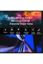 Volvo XC90 Uyumlu Vites Etrafı Piano Black TPU Koruyucu 2025-2026 - Görsel 3