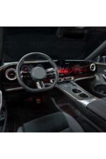 Mercedes CLA/GLC Uyumlu Dijital Gösterge ve Navigasyon 9H Nano Ekran Koruyucu 4'lü Set 2025-2026 - Görsel 2