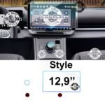 Volkswagen T-Roc Style,R Line Uyumlu 12,9" Navigasyon ve Home Tuşu 9h Nano Ekran Koruyucu 2li Set 2026-27
