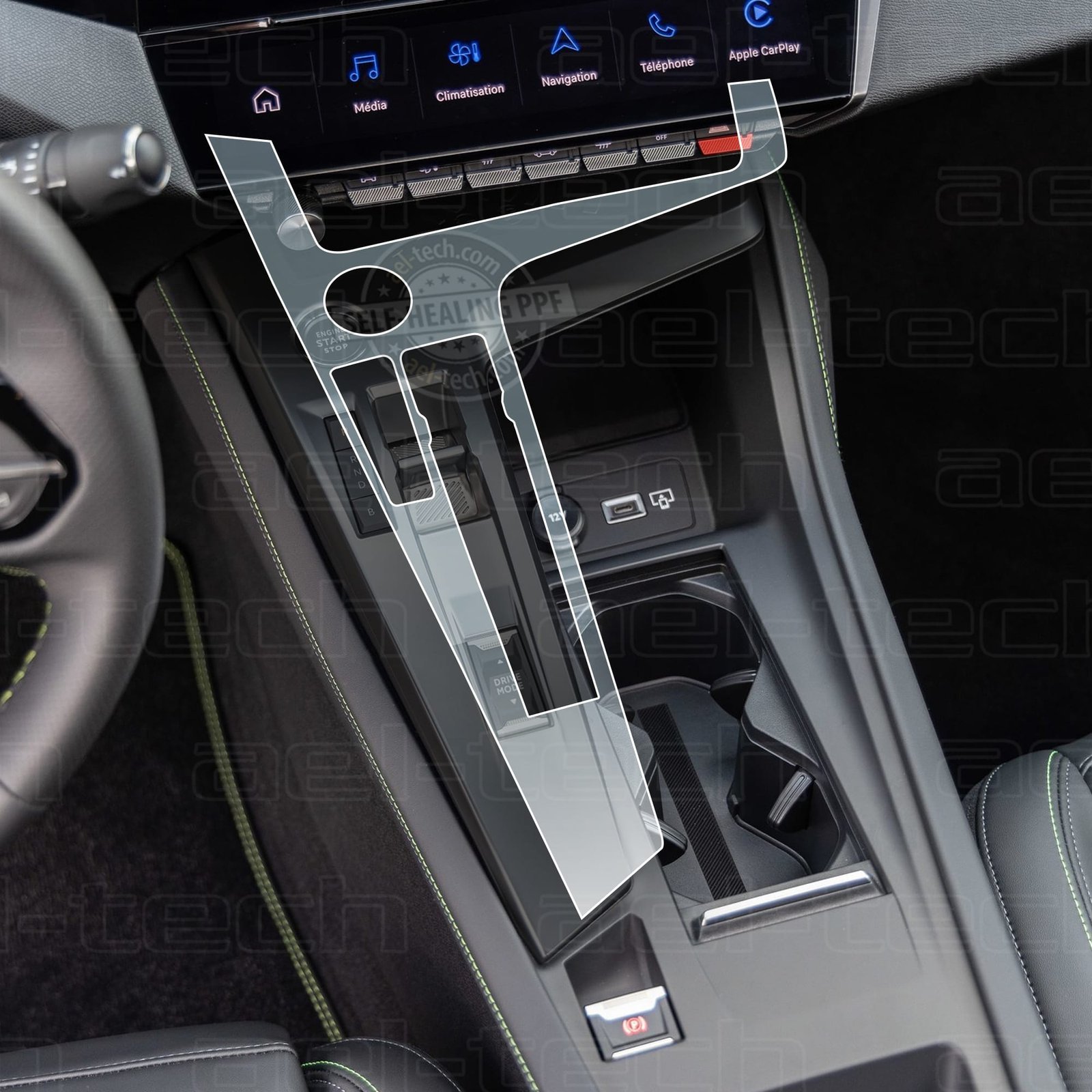 408VitesEtrafi2-copy-1.jpg Peugeot 408 Uyumlu Vites Etrafı Tpu Koruyucu 2023-2026 - Görsel 1
