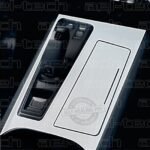 Peugeot 508 Piano Black Joystick Vites Orta Konsol Uyumlu TPU Koruyucu