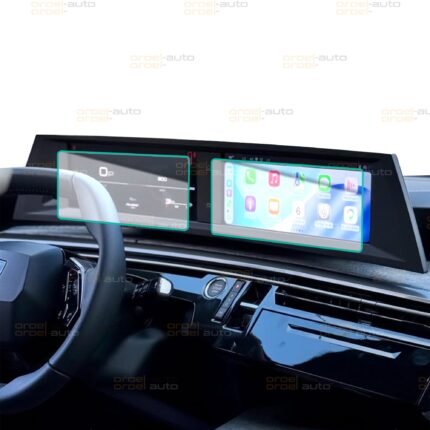 Peugeot 3008 Allure Business Uyumlu Dijital Gösterge ve Multimedya 9h Nano Ekran Koruyucu 2026-2027