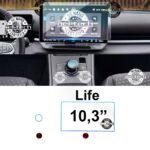 Volkswagen T-Roc Life Uyumlu 10,3 inç Navigasyon ve Home Tuşu 9h Nano Ekran Koruyucu 2li Set 2026-2027