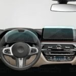 BMW 6 Serisi Dijital Gösterge ve 12,3 İnc Navigasyon Uyumlu Nano Ekran Koruyucu 2li Set