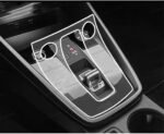 Audi A3 Piano Black Vites Etrafı Konsol Uyumlu Tpu Koruyucu 2021 2023