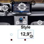 Volkswagen T-Roc Style,R Line Uyumlu 12,9" Navigasyon ve Home Tuşu 9h Nano Ekran Koruyucu 2li Set 2026-27 - Görsel 2