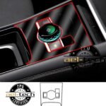 Volkswagen Tiguan Uyumlu Vites Etrafı Piano Black TPU Koruyucu 2024-2026