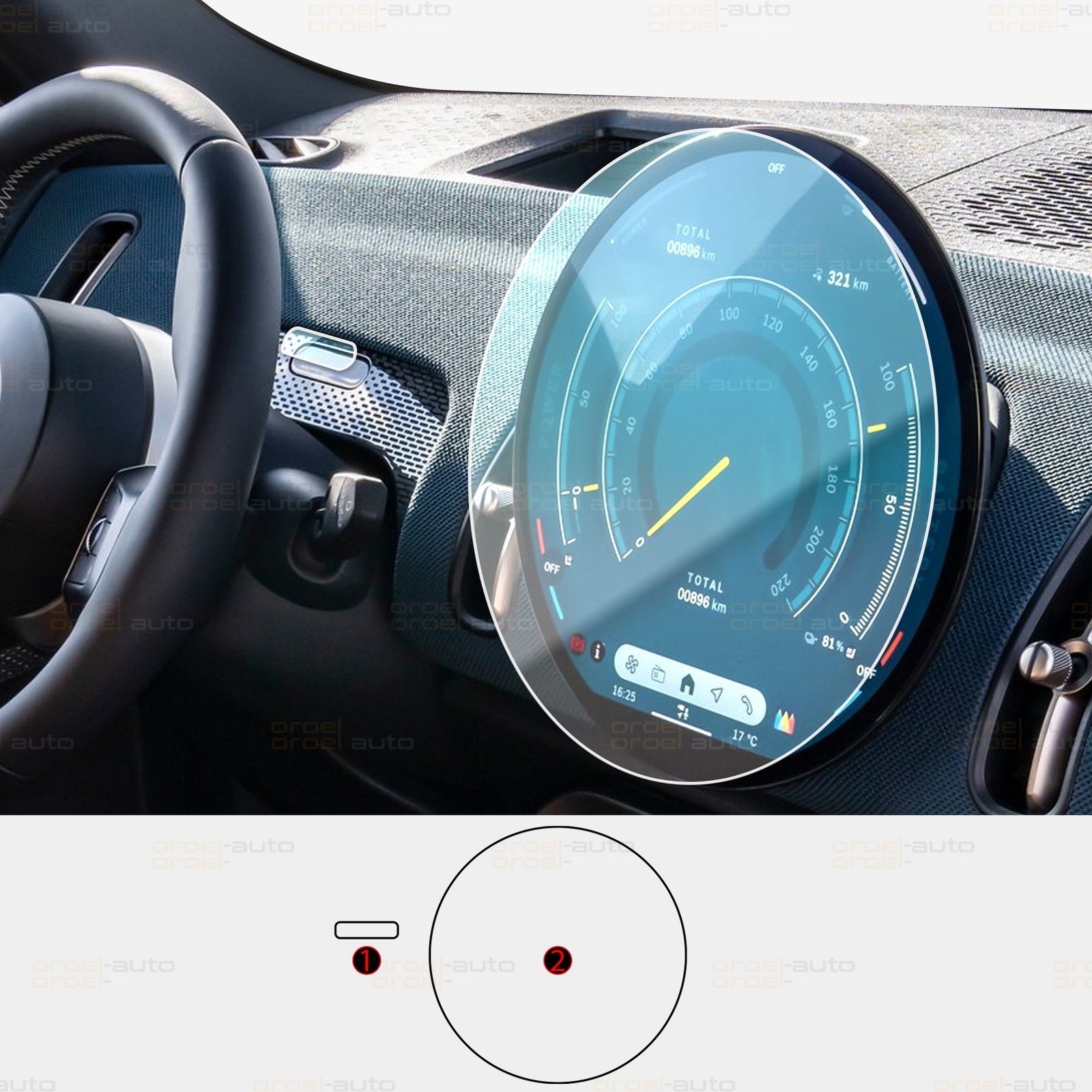 92a091e95f6e0c72ded2bb77e7eedffa.jpg Mini Countryman Uyumlu Multimedya Ve Yüz okuma Sensörü 9H Nano Koruyucu 2024-2026 - Görsel 1