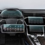 Audi A6 Dijital Gösterge,Navigasyon,Klima Kontrol Uyumlu Nano Ekran Koruyucu 4lü Set 2019/2025