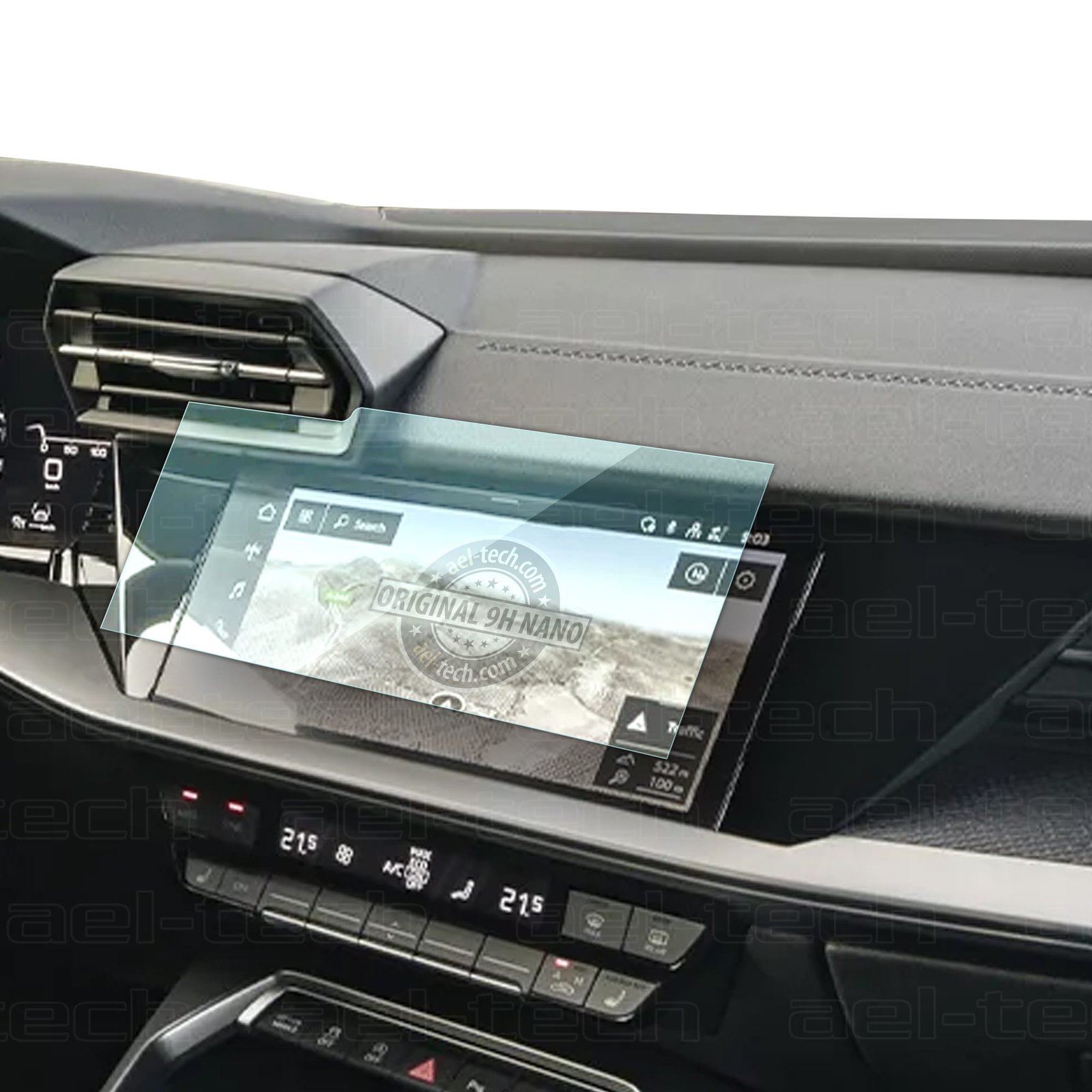 AudiA310.1incNavigasyon-1-guncel-1.jpg Audi A3 Navigasyon 10.1 Inç Uyumlu 9h Nano Ekran Koruyucu 2021-2026 - Görsel 1