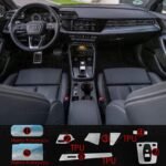 Audi A3 Uyumlu Navigasyon Dijital Gösterge Nano Ve Piano Black 9h Tpu Koruyucu 7 Li Set 2025 - Görsel 2