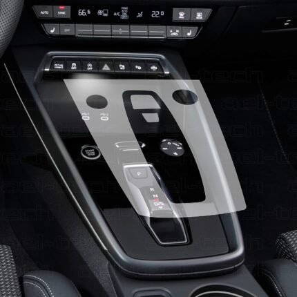 Audi A3 Makyajlı Kasa 2025 Uyumlu Vites Orta Konsol PPF Koruyucu Kaplama