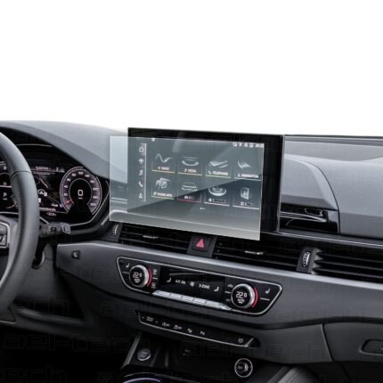 Audi A4 Navigasyon 10.1 Inç Uyumlu Nano Ekran Koruyucu 2019-2024