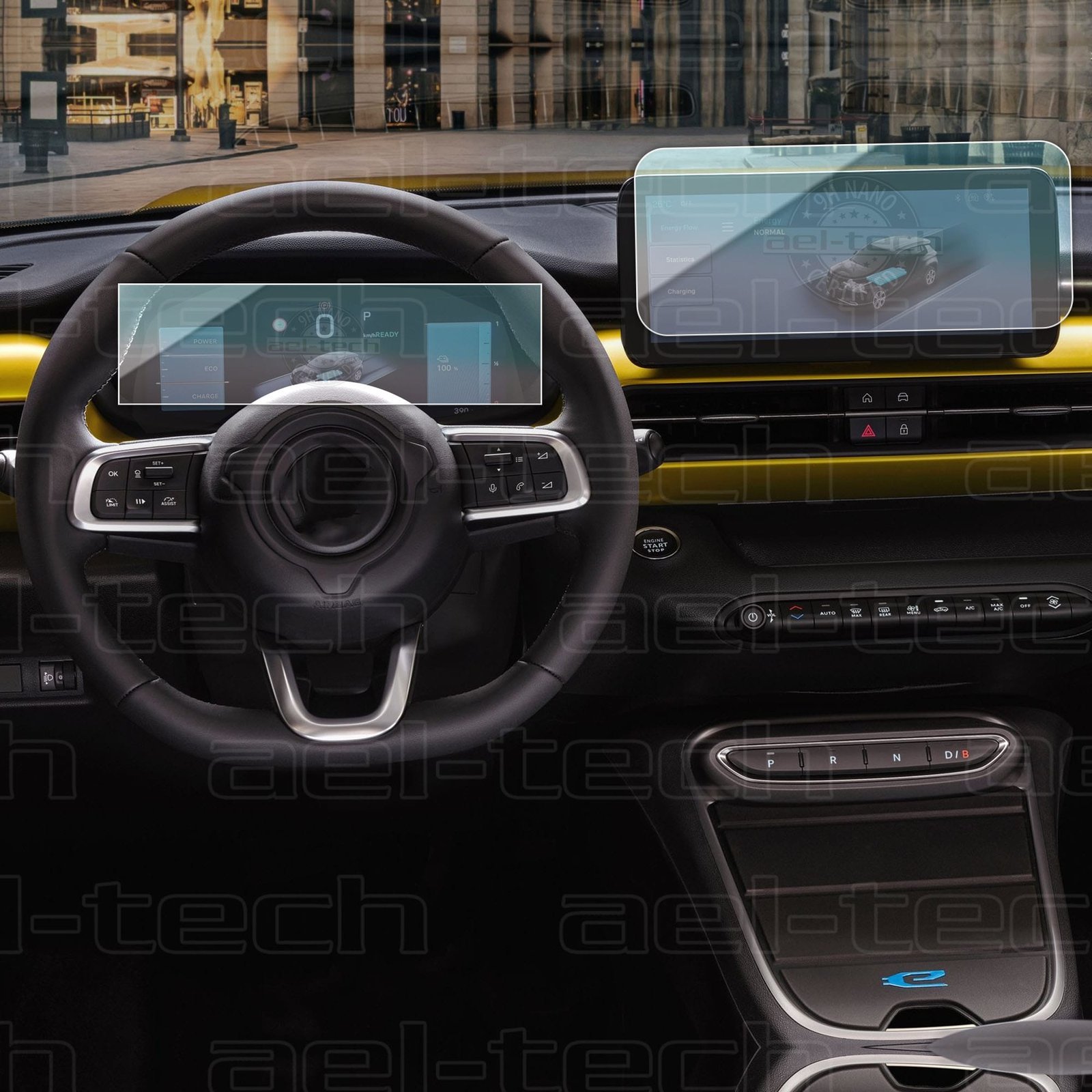 Avengernavdicopy.jpg Jeep Avenger Uyumlu Dijital Gösterge ve Navigasyon 9h Nano Ekran Koruyucu 2024-2026 - Görsel 1