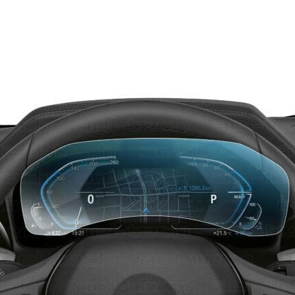 BMW 3 Serisi (G20) 2020-2022 Uyumlu Kamerasız Dijital Gösterge 9H Nano Ekran Koruyucu