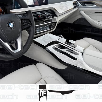 Bmw 5 Seri Uyumlu Piano Black Tpu Koruyucu 4 Lü Set 2021-2024