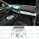 Bmw 5 Seri Uyumlu Navigasyon Dijital Gösterge Nano Ve Piano Black 9h Tpu Koruyucu 10 Lu Set 2024-2026