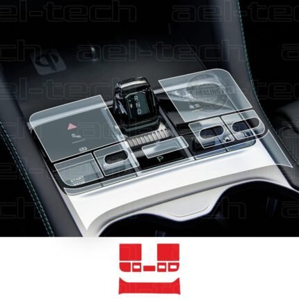 Byd Seal U Dm-I Uyumlu Vites Etrafı Piano Black Tpu Koruyucu 8 Li Set 2024-2026