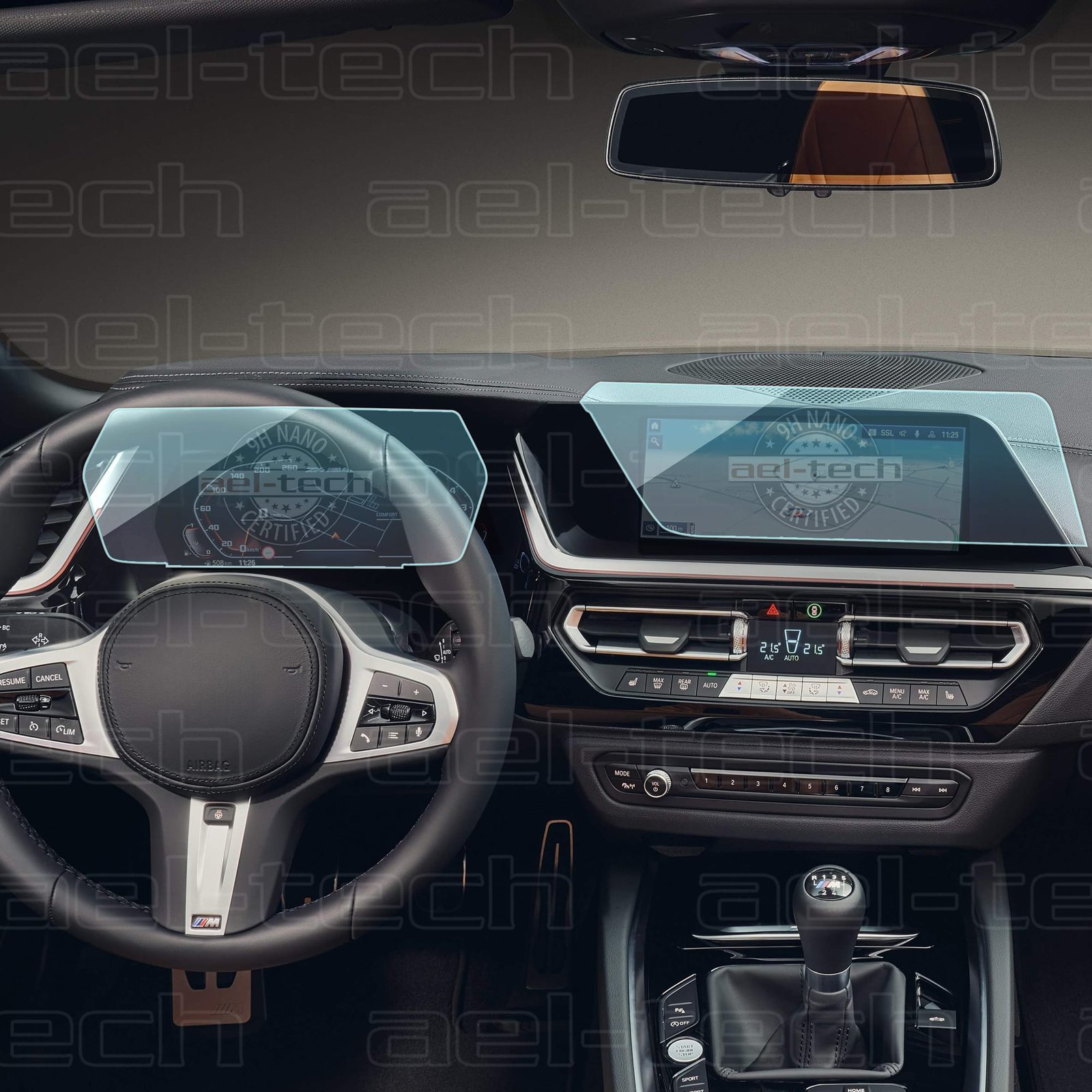 BmwZ42025-copy-1.jpg Bmw Z4 Uyumlu Dijital Gösterge Ve Navigasyon 9h Nano Ekran Koruyucu 2 Li Set 2019-2025 - Görsel 1