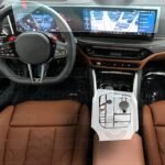 Bmw M3 Compitetion Uyumlu Navigasyon,Dijital Gösterge Ve Vites Etrafı Nano Ve Piano Black 9h Tpu Koruyucu 2 Li Set 2023-2026