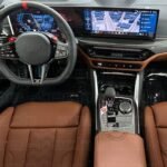 Bmw M3 Compitetion Uyumlu Navigasyon,Dijital Gösterge Ve Vites Etrafı Nano Ve Piano Black 9h Tpu Koruyucu 2 Li Set 2023-2026 - Görsel 2
