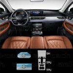 Chery Tiggo 8 Pro Uyumlu Navigasyon Dijital Gösterge Klima Kontrol Ekran Ve Vites Etrafı 7 Li Set - Görsel 2