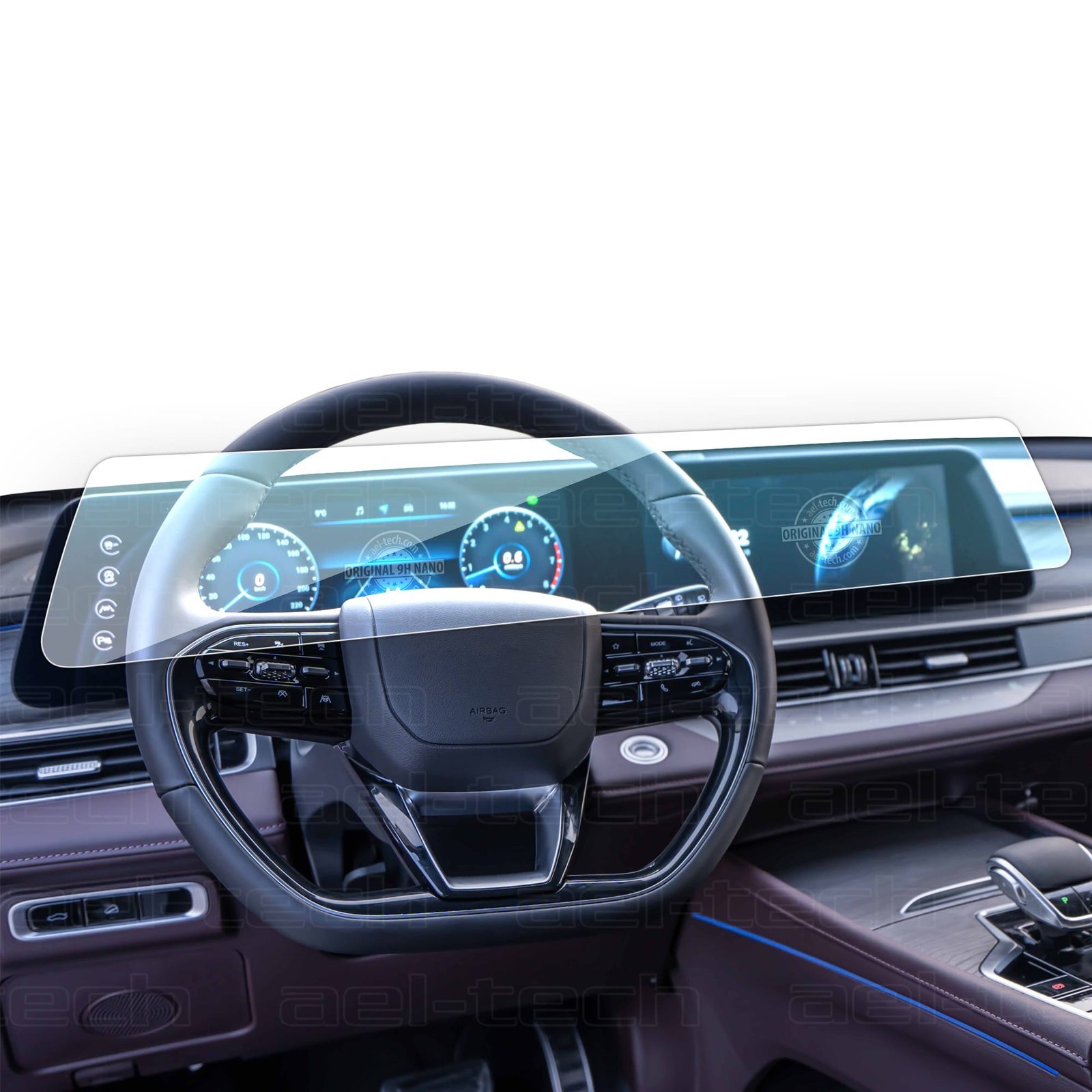 CheryTiggo8ProAvantgarde24.6Nav-1.jpg Chery Tiggo 8 Pro Avantgarde 2024-2025 Uyumlu 24.6 inç Sürücü Bilgi ve Navigasyon 9H Nano Ekran Koruyucu - Görsel 1