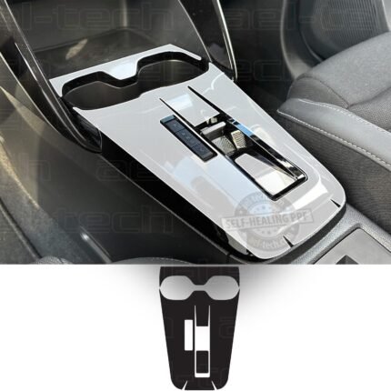 Citroen C3 Aircross Ve E-c3 Uyumlu Vites Etrafı Piano Black Tpu Koruyucu 2025-2026