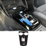 Citroen C3 Aircross Ve E-c3 Uyumlu Vites Etrafı Piano Black Tpu Koruyucu 2025-2026 - Görsel 2