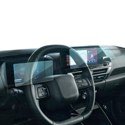 Citroen C4 Max Uyumlu Dijital Gösterge Ve Navigasyon 9h Nano Ekran Koruyucu 2'li Set 2025-2026