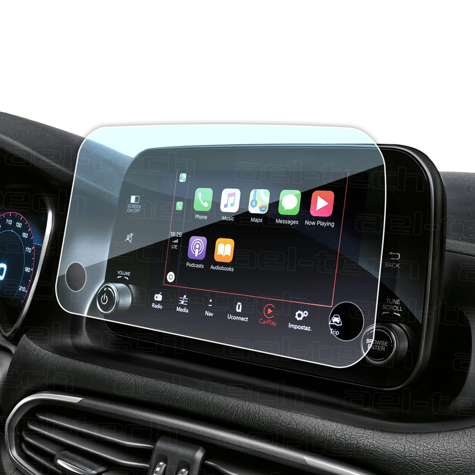 FiatEgea7IncNavTEMPERSIZ22.jpg Fiat Egea Cross Urban 2021-2022 Uyumlu 7 İnç 9H Nano Ekran Koruyucu - Görsel 1