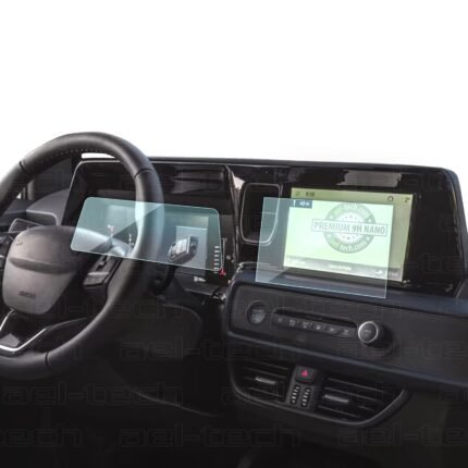 Ford Tourneo Courier Dijital Gösterge ve Navigasyon Uyumlu Nano Ekran Koruyucu 2 Li Set 2024-2026