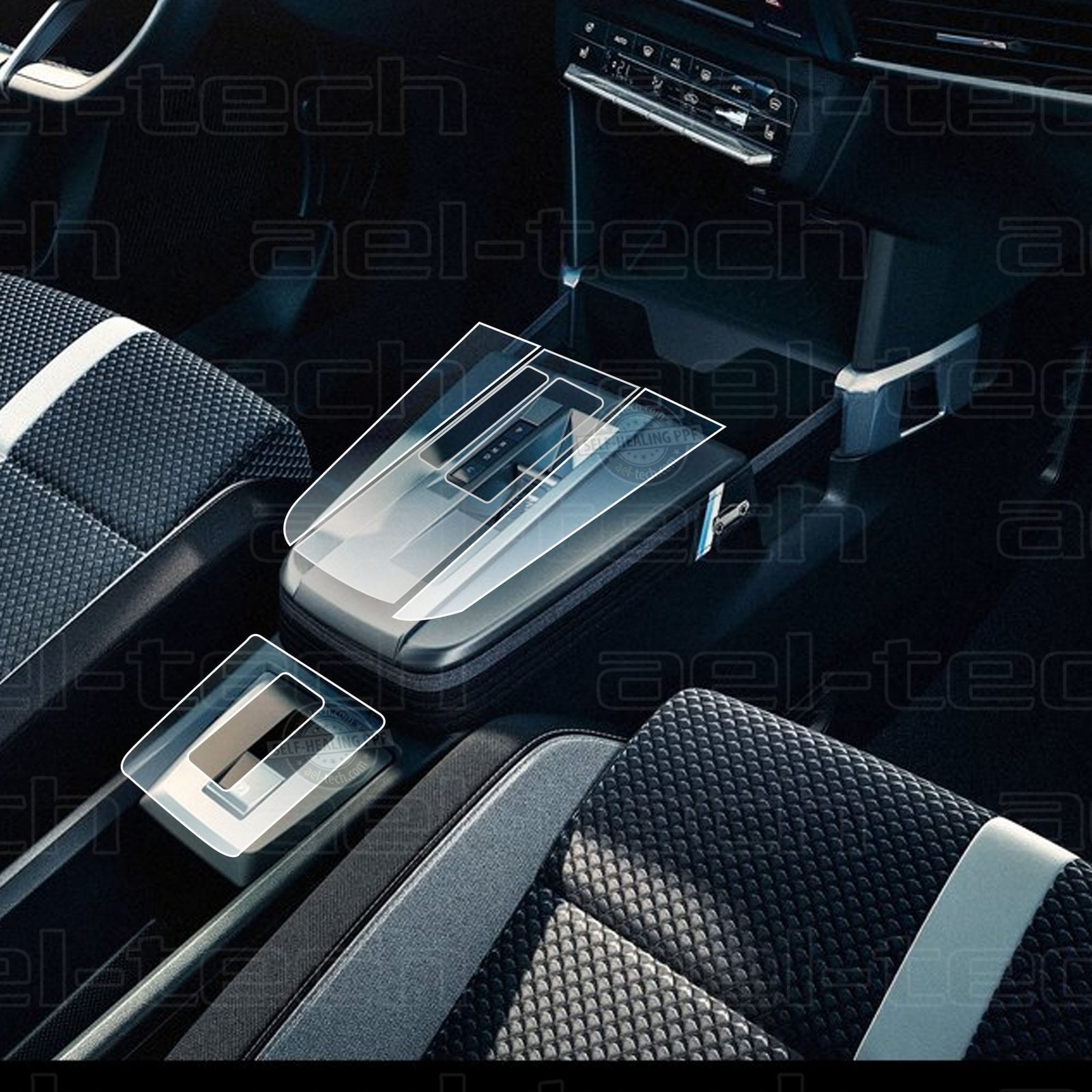 Frontera-2025-vites-etrafi-copy.jpg Opel Yeni Frontera Uyumlu Vites Etrafı Tpu Koruyucu 4'lü Set - Görsel 1