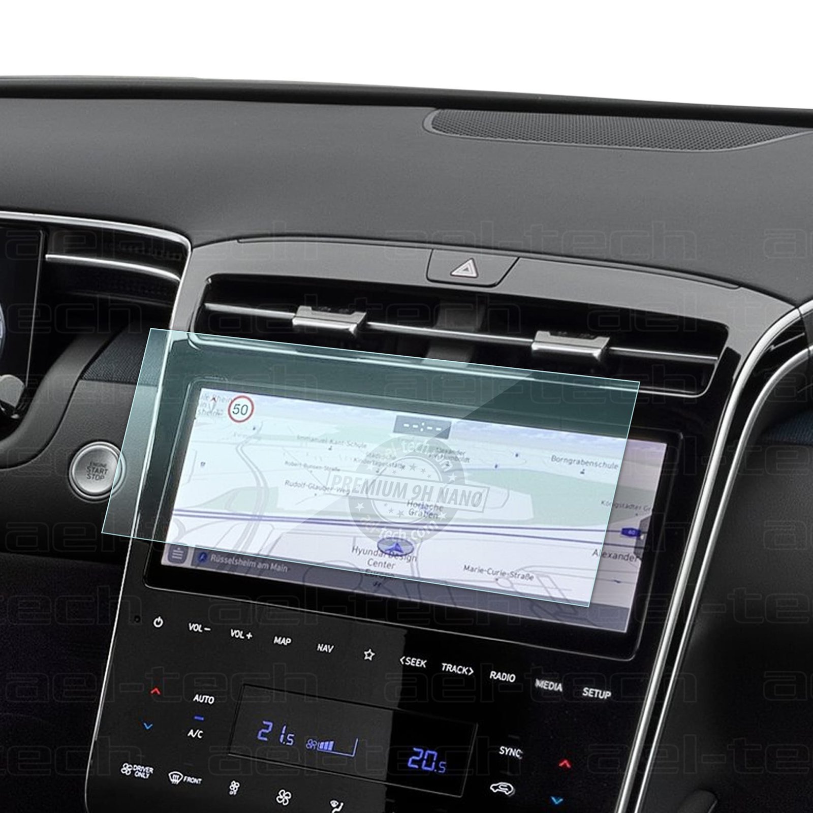 HyundaiTucson10.25incNav-1.jpg Hyundai Staria Uyumlu Navigasyon 9h Nano Ekran Koruyucu 2024-2026 - Görsel 1