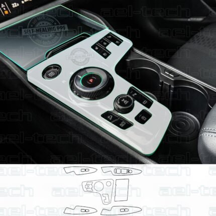 Kia Sportage Prestige Uyumlu Vites Etrafı Kapı Kolu Şarj Ünitesi Piano Black Tpu Koruyucu 6 Lı Set