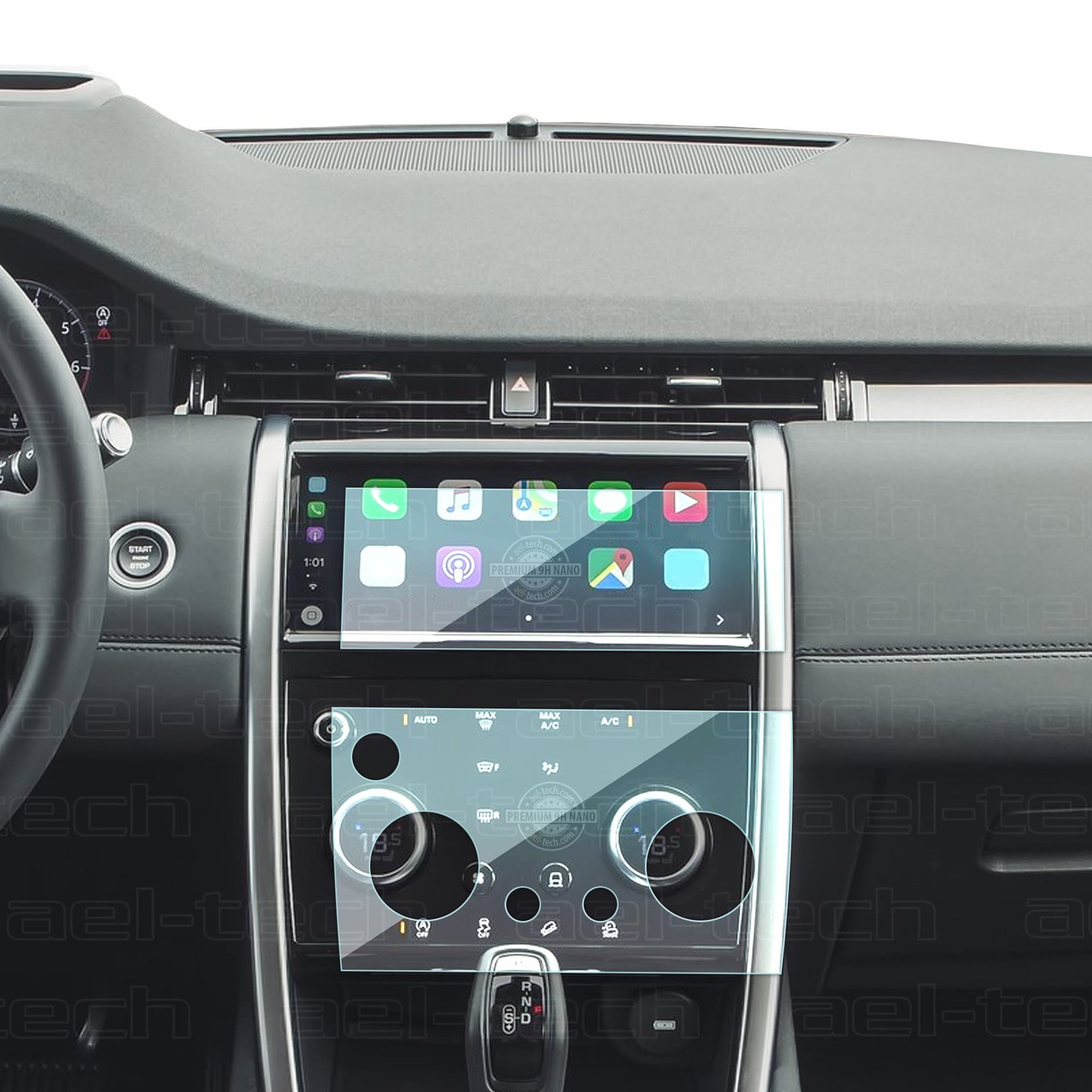 LandRoverDiscoverySport20192022NavVeKlima-1.jpg Land Rover Discovery Sport Navigasyon 9h Nano Ekran Koruyucu 2li Set 2019-2022 - Görsel 1