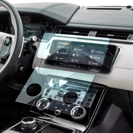 Land Rover Range Rover Velar Uyumlu Navigasyon ve Bilgi Ekran 9h Nano Ekran Koruyucu 2017-2022