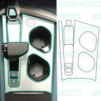 MG 7 Uyumlu Vites Etrafı ve Piano Black TPU Koruyucu 2025