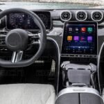 Mercedes CLE Seri Navigasyon ve Dijital gösterge uyumlu Nano Ekran Koruyucu 2li Set - Görsel 2