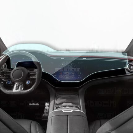 Mercedes EQE Maybach Uyumlu Navigasyon ve Dijital Gösterge 9H Nano Ekran Koruyucu 2025-2026