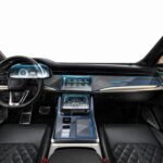 Yeni Audi Q7 Navigasyon Dijital Gösterge 9h Nano Ve Piano Black Uyumlu Tpu Koruyucu 8li Set 2019-2024