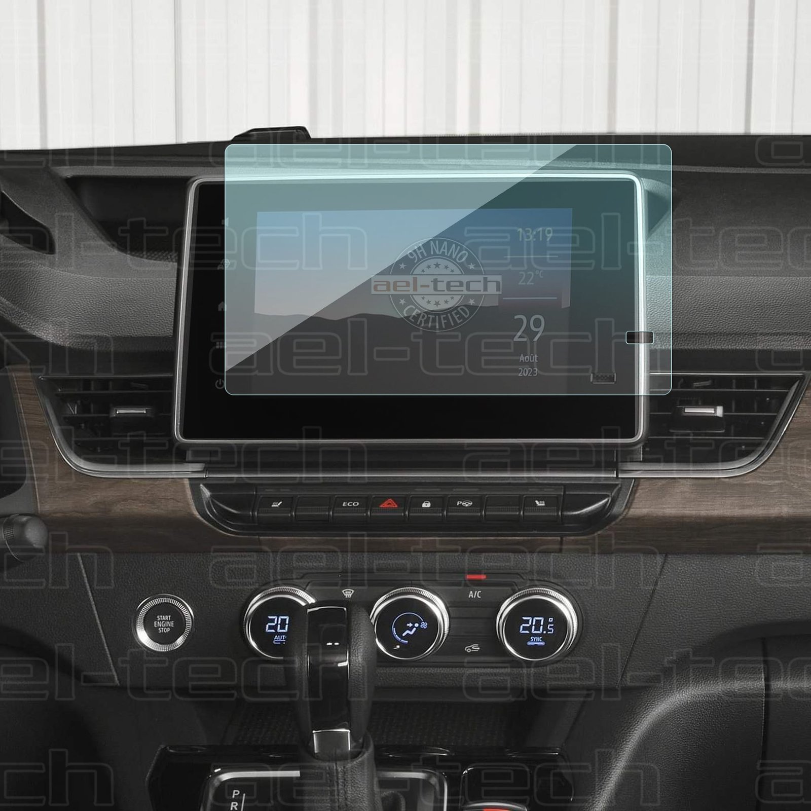 RenaultKangooNavigasyon-copy.jpg Renault Kangoo Uyumlu 8 inç Navigasyon 9H Nano Ekran Koruyucu - Görsel 1
