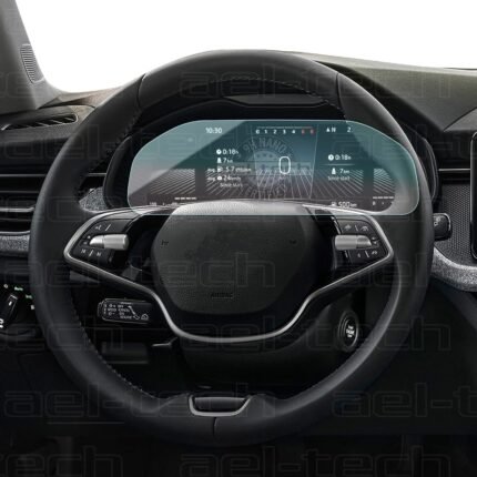 Skoda Kamiq Uyumlu Dijital Gösterge 9h Nano Ekran Koruyucu 2024-2026
