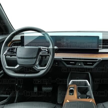 SsangYong Torres 2025 Uyumlu 12.3 inç Dijital Gösterge ve 12,3 İnç Navigasyon 9H Nano Ekran Koruyucu