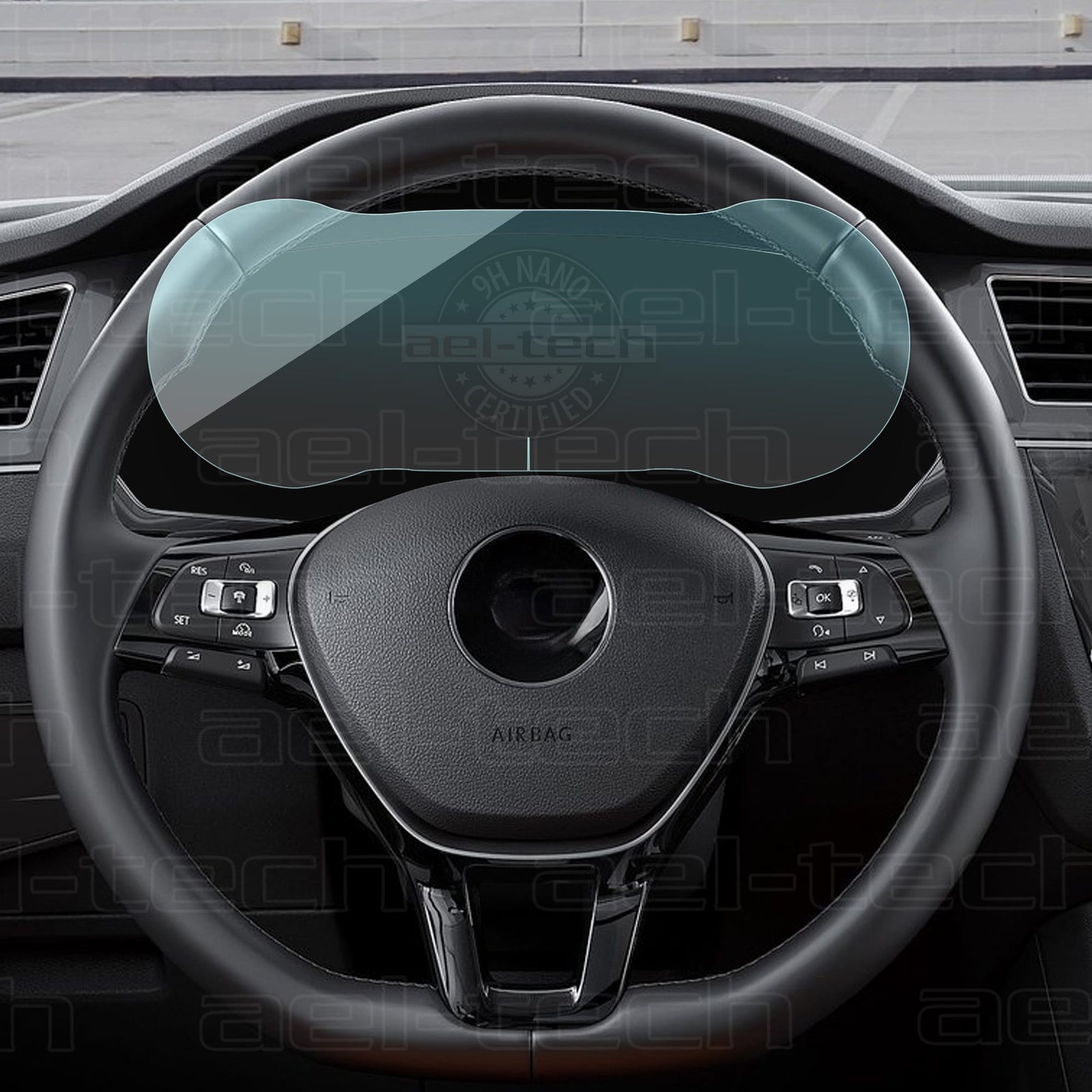 Tiguen-2016-2018-copy.jpg Volkswagen Tiguan 2016 2018 Dijital Gösterge Uyumlu 9h Nano Ekran Koruyucu - Görsel 1
