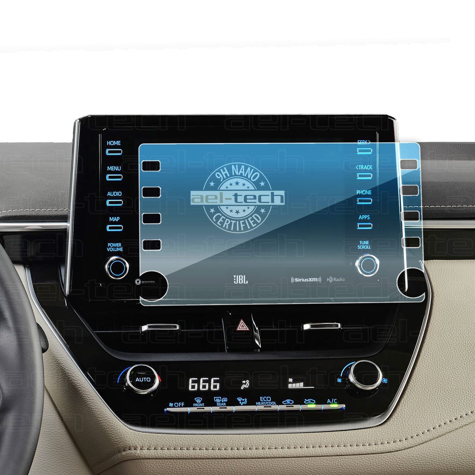 ToyotaCorolla20208incNav-1-deneme-1.jpg Toyota Yaris 8 İnç Uyumlu Navigasyon 9h Nano Ekran Koruyucu 2020-2023 - Görsel 1