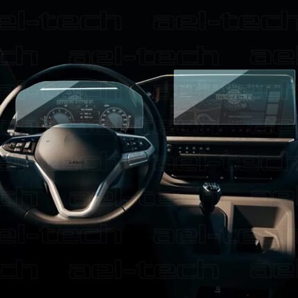 Volkswagen Transporter Yeni Navigasyon Ve Dijital Gösterge 9h Nano Koruyucu 2’li Set