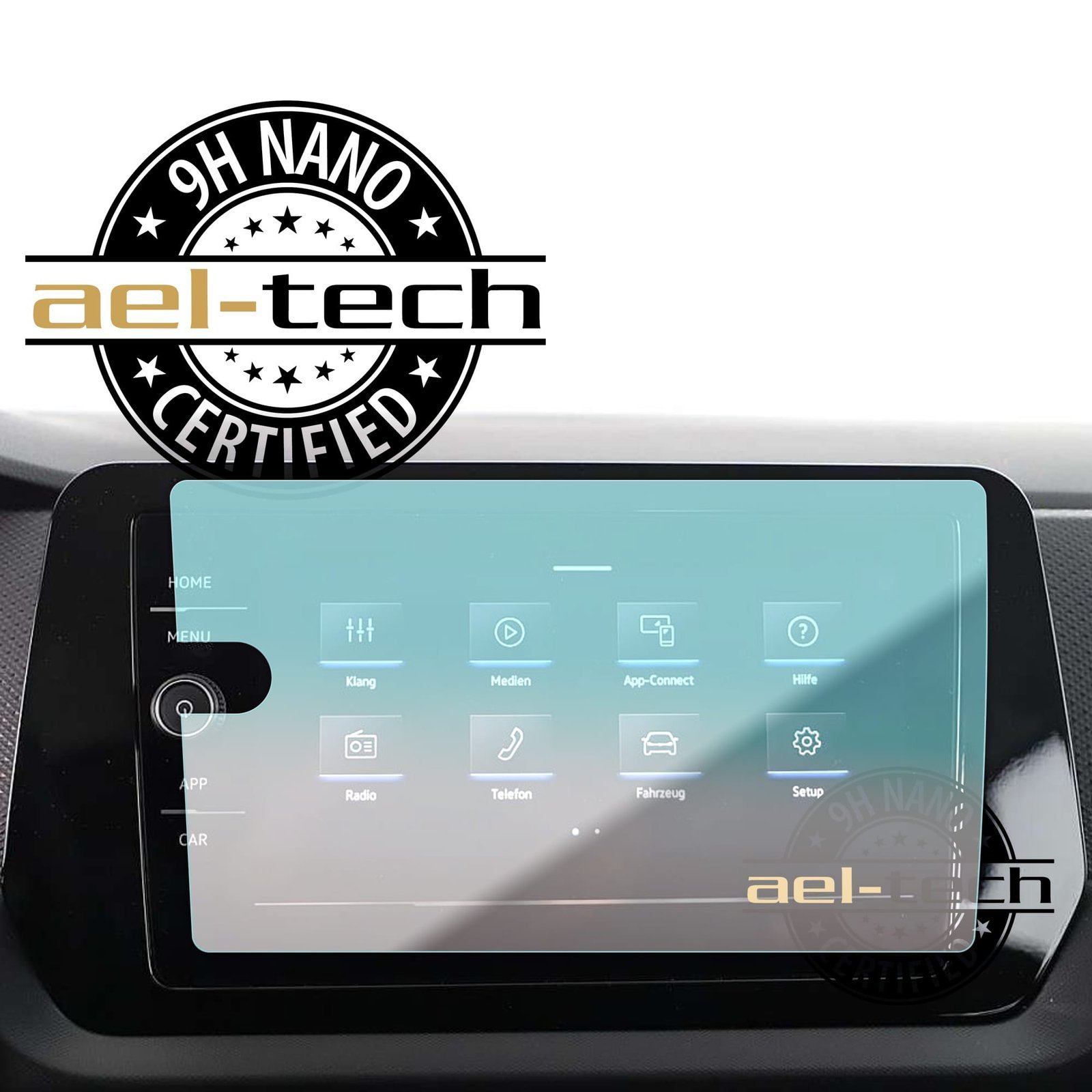 VolkswagenT-Roccopy.jpg Volkswagen T-Roc Uyumlu Tek Tuşlu 8 İnç Navigasyon 9h Nano Ekran Koruyucu 2024-2025 - Görsel 1